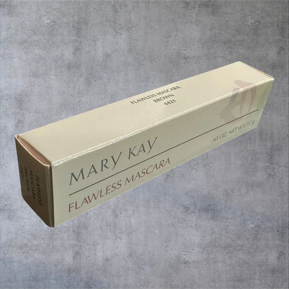 Mary Kay Flawless Mascara Brown 4421 New In‎ Box .45 oz 12g Made in USA